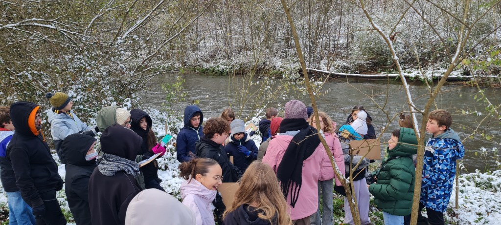 Les élèves de 6eB à la découverte de l&rsquo; Aire Fluviale&nbsp;Éducative